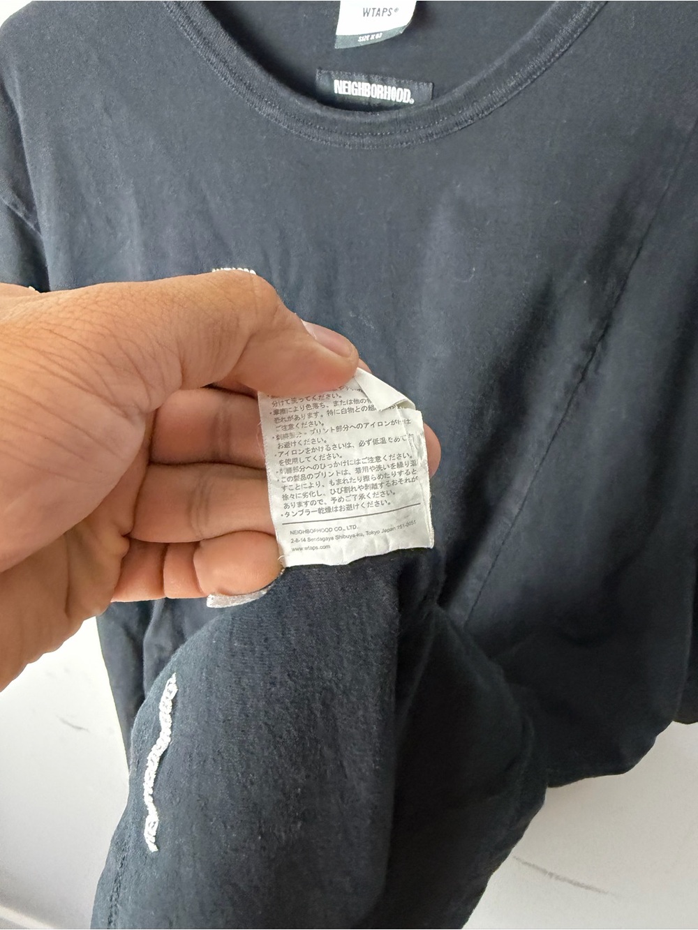 Neighborhood x Wtaps Deconstructed Tee - Picture 12 of 12